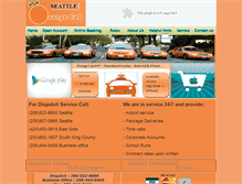 Tablet Screenshot of orangecab.net